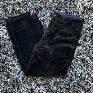 Polo By Ralph Lauren Black/Dark Green Corduroy Pants